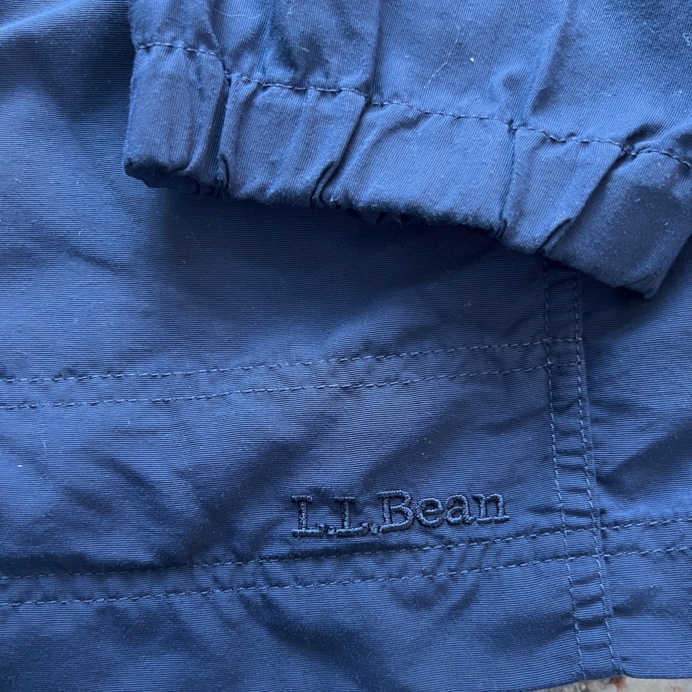 L.L. Bean Deep Blue Hooded Jacket